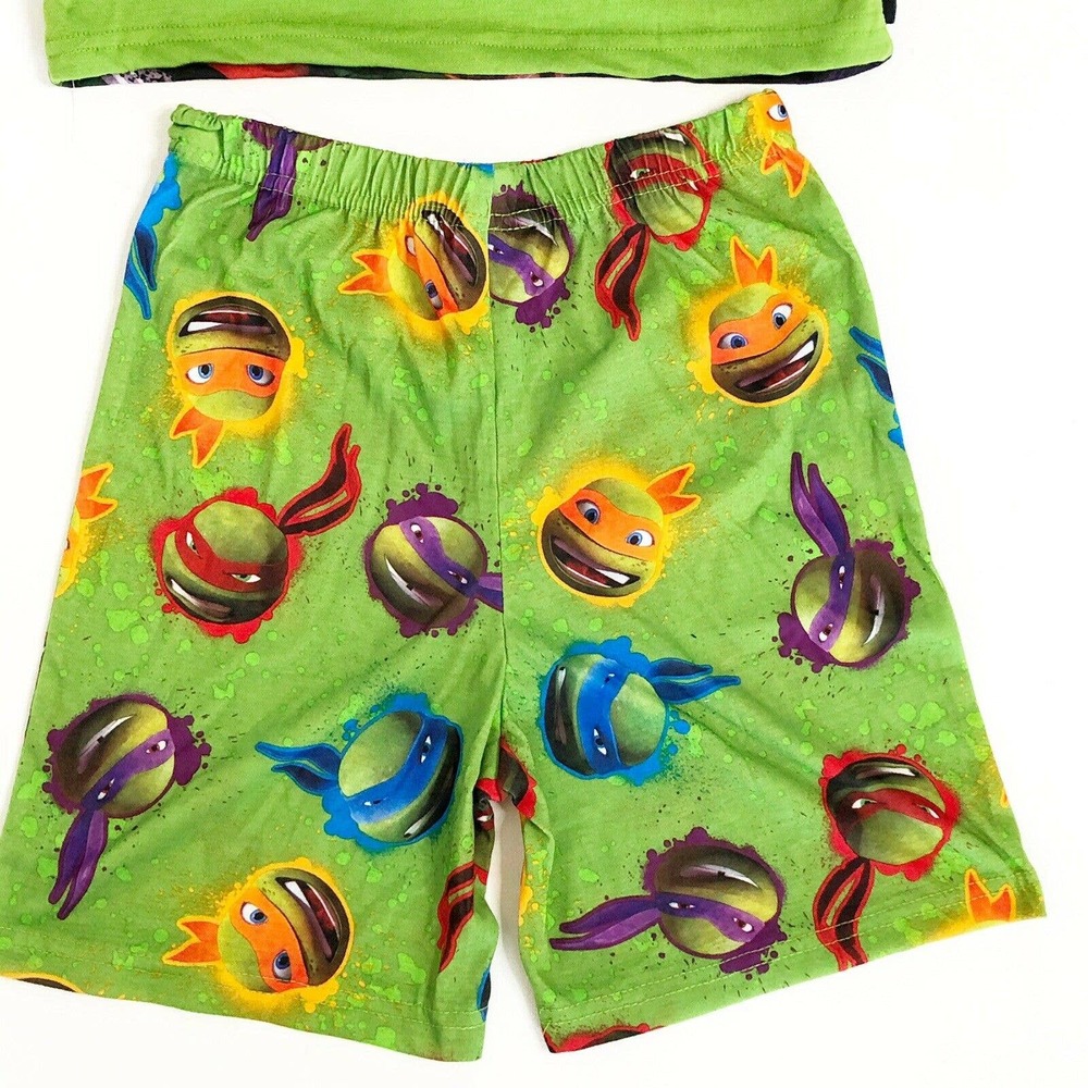 Nickelodeon Ninja Turtle Pajama Set NEW PJ Jammies - Picture 5 of 6